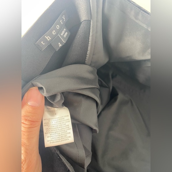 Theory Black Strapless Dress - Picture 3 of 5